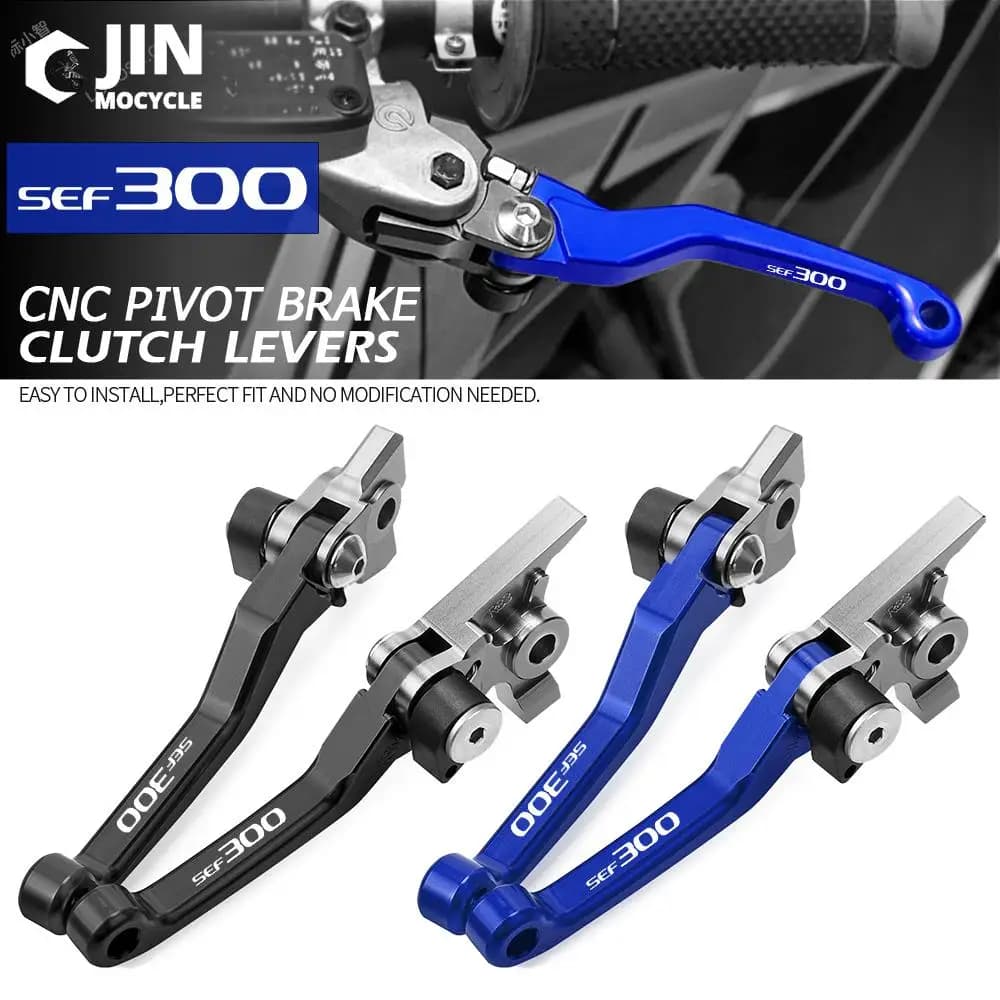 For SHERCO SEF300 2014 2015 2016 2017 2018 2019 2020 Motocross Foldable Pin Dirt Bike CNC Brake Lever Friction Lever