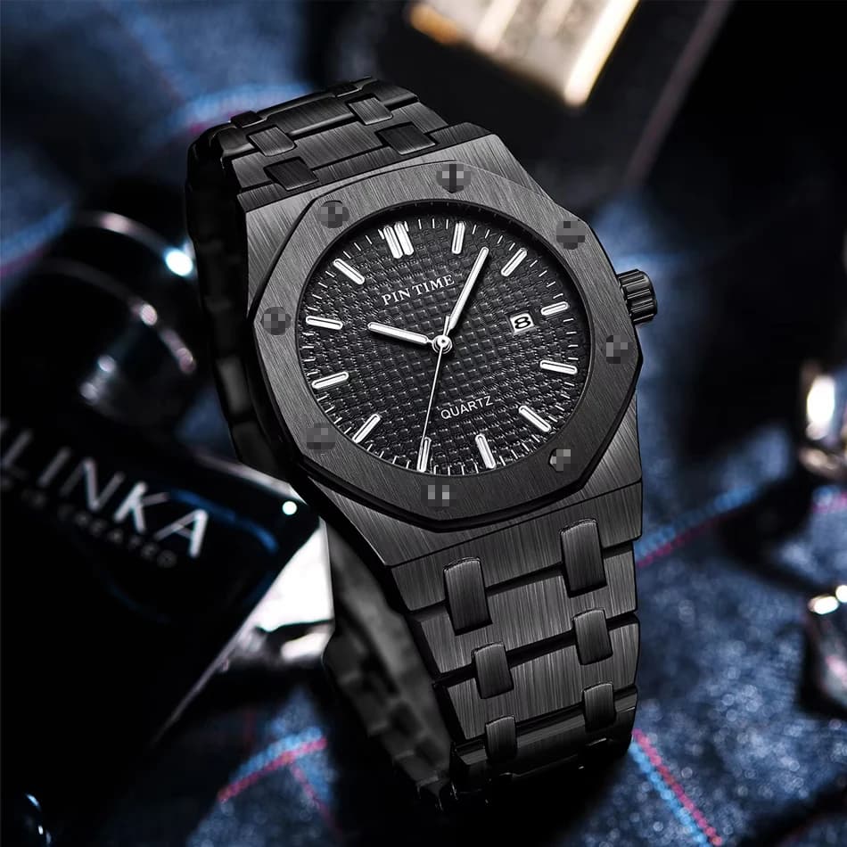 Men's Luxury Stainless Steel Business Men's Watch Sport Excellence Waterproof Wrist Watch Heavy Duty Men's Watch Regalo Relojes Free Shipping