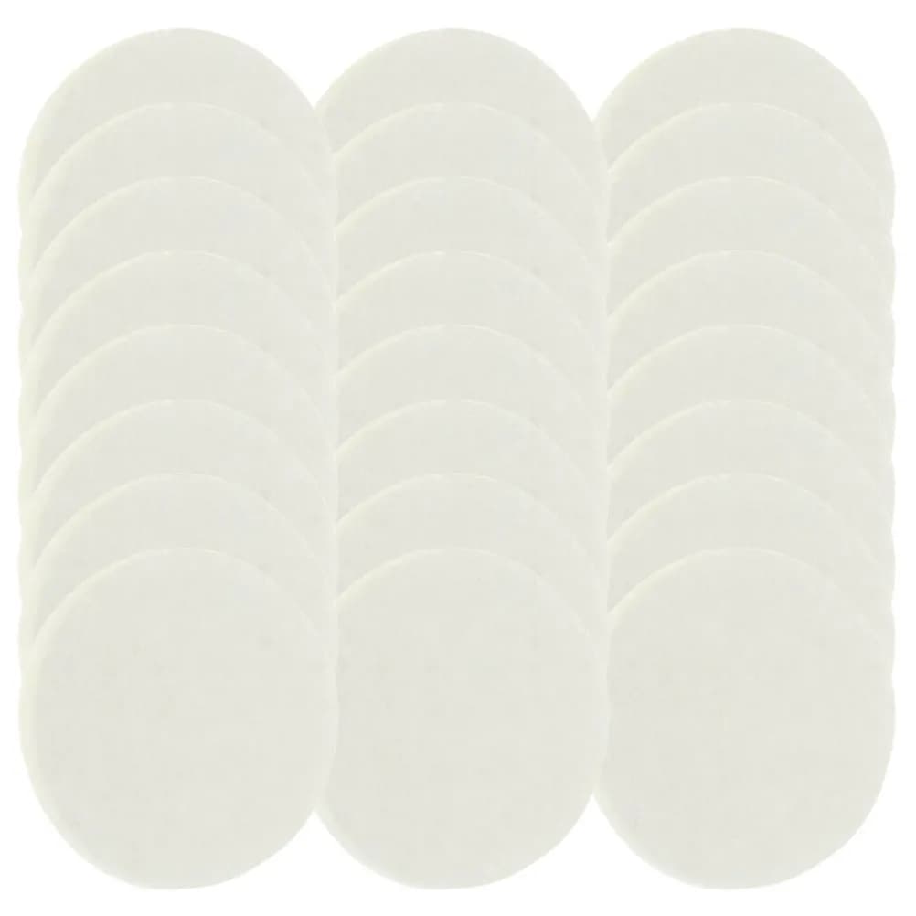 200 Pezzi di Tamponi Aromatici Bianchi Rotondi Compatti da 30mm, Tamponi in Fibra Sostituibili per Diffusori di Oli Essenziali per Casa e Auto, Deodorante per Ambienti