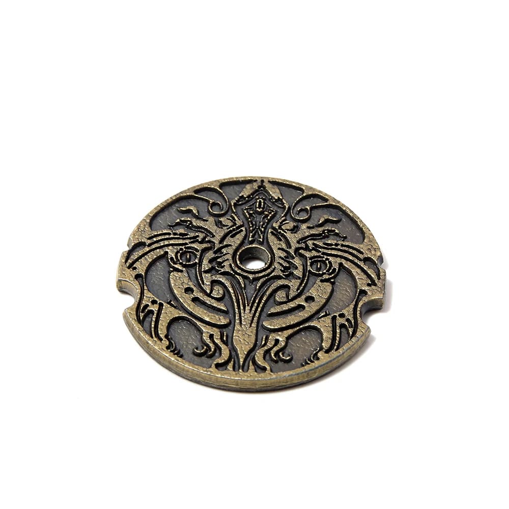 Classico retrò Cthulhu Hastur Eyes Moneta Gioco da tavolo Puntelli Cosplay Uomo Donna Collezione Accessori di gioielli