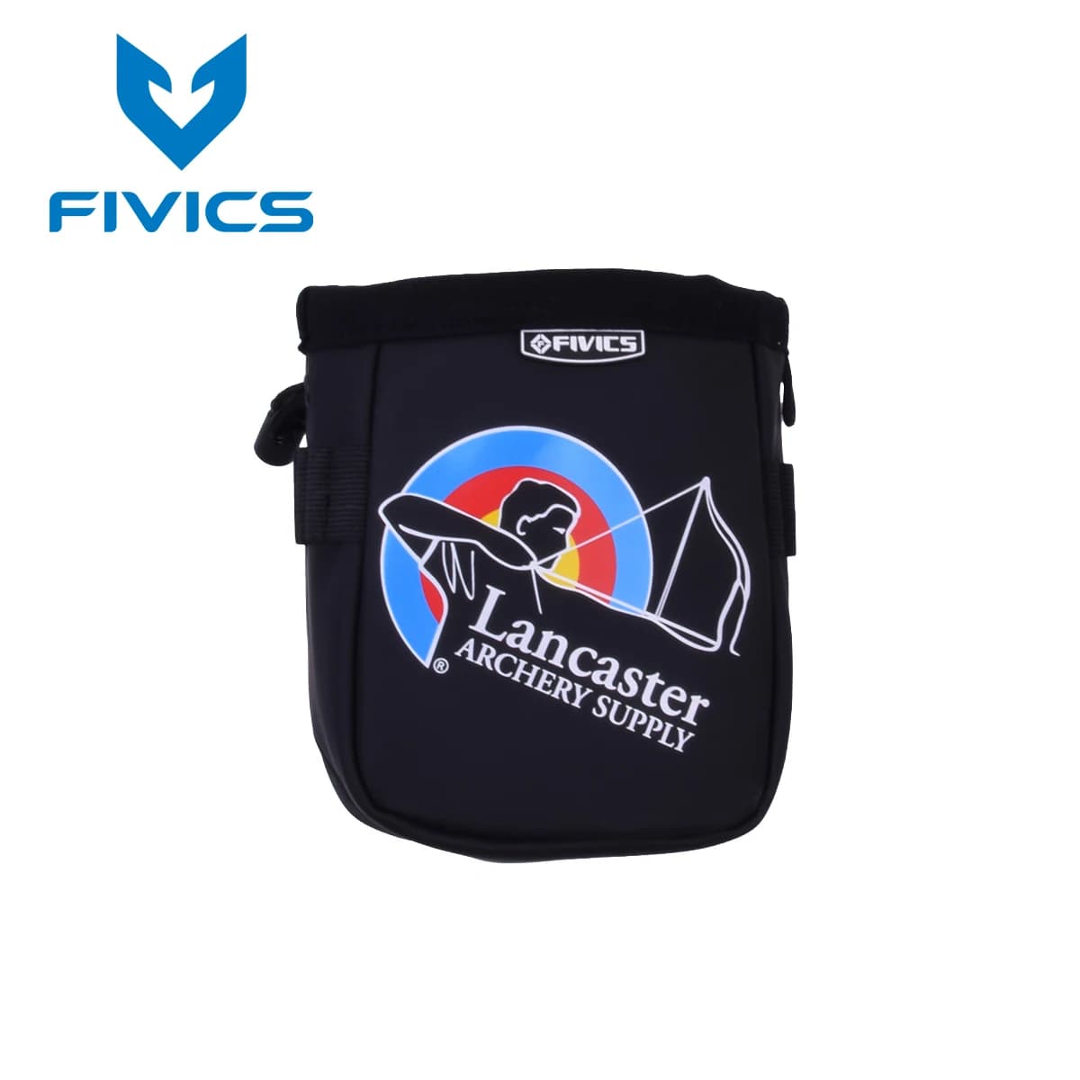 FIVICS LANCASTER HAND POCKET Finger Tab Storage Bag Black Target Shooting Archery Accessories Equipment Professional