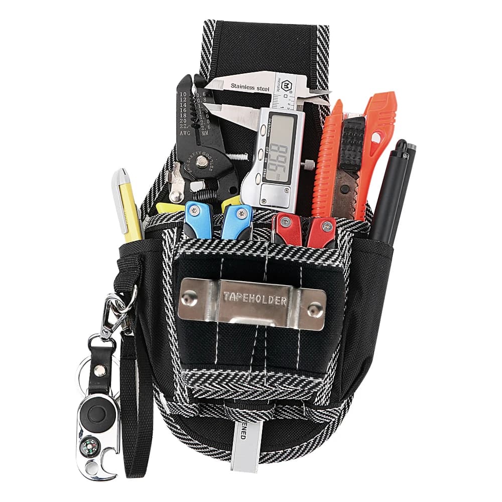 Borsa Porta Attrezzi da Lavoro da Cintura per Riparazioni Auto, Trapano, Cacciavite, Kit Utensili, Custodia Porta Utensili da Cintura, Borsa Porta Attrezzi da Carpentiere