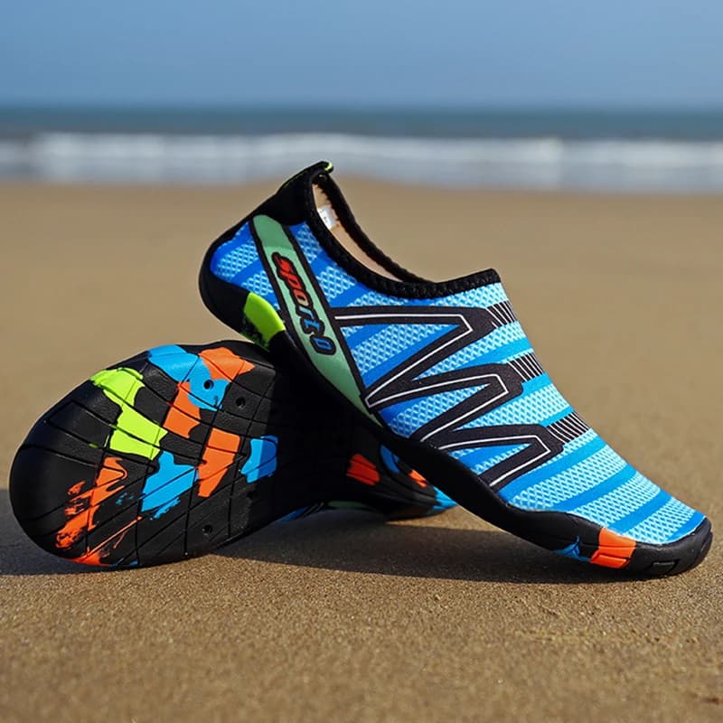 Men's Swimming Shoes in Water Women's Gymnastics Shoes Naked Foot Beach Sandals Upstream Water Shoes Quick-Dry River Sea Diving Surf Sea