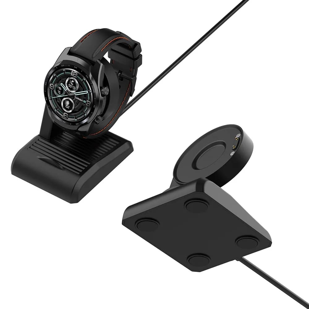 Dock di ricarica per supporto caricabatterie Ticwatch E3/TicWatch Pro X con cavo USB per supporto Ticwatch Pro 3 Ultra GPS/Pro3 Lite