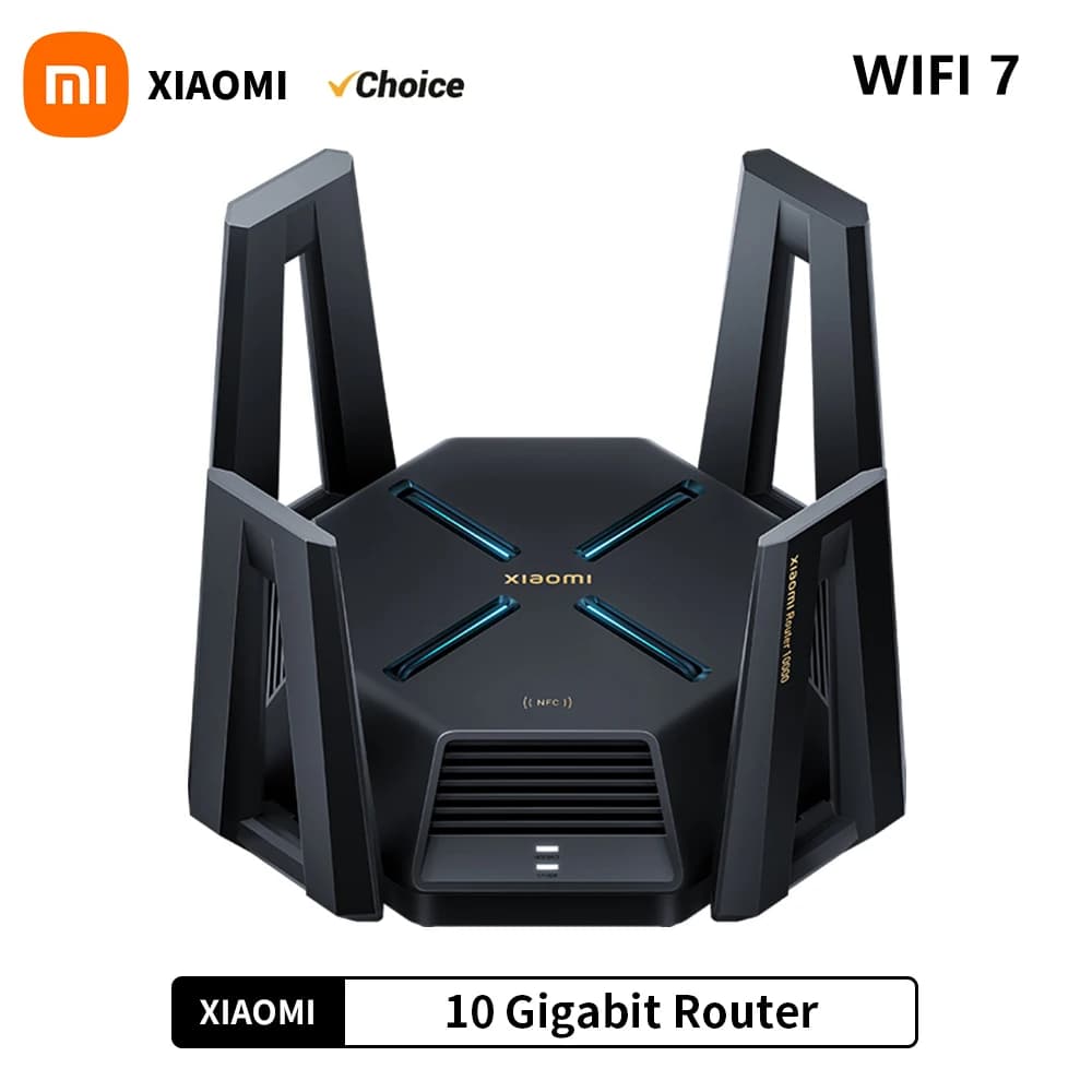 Orijinal XIAOMI 10 Gigabit Router Dual 10G porta di rete WIFI Tri-band 2GB RAM ripetitore Wireless Mesh IPTV USB 3.0