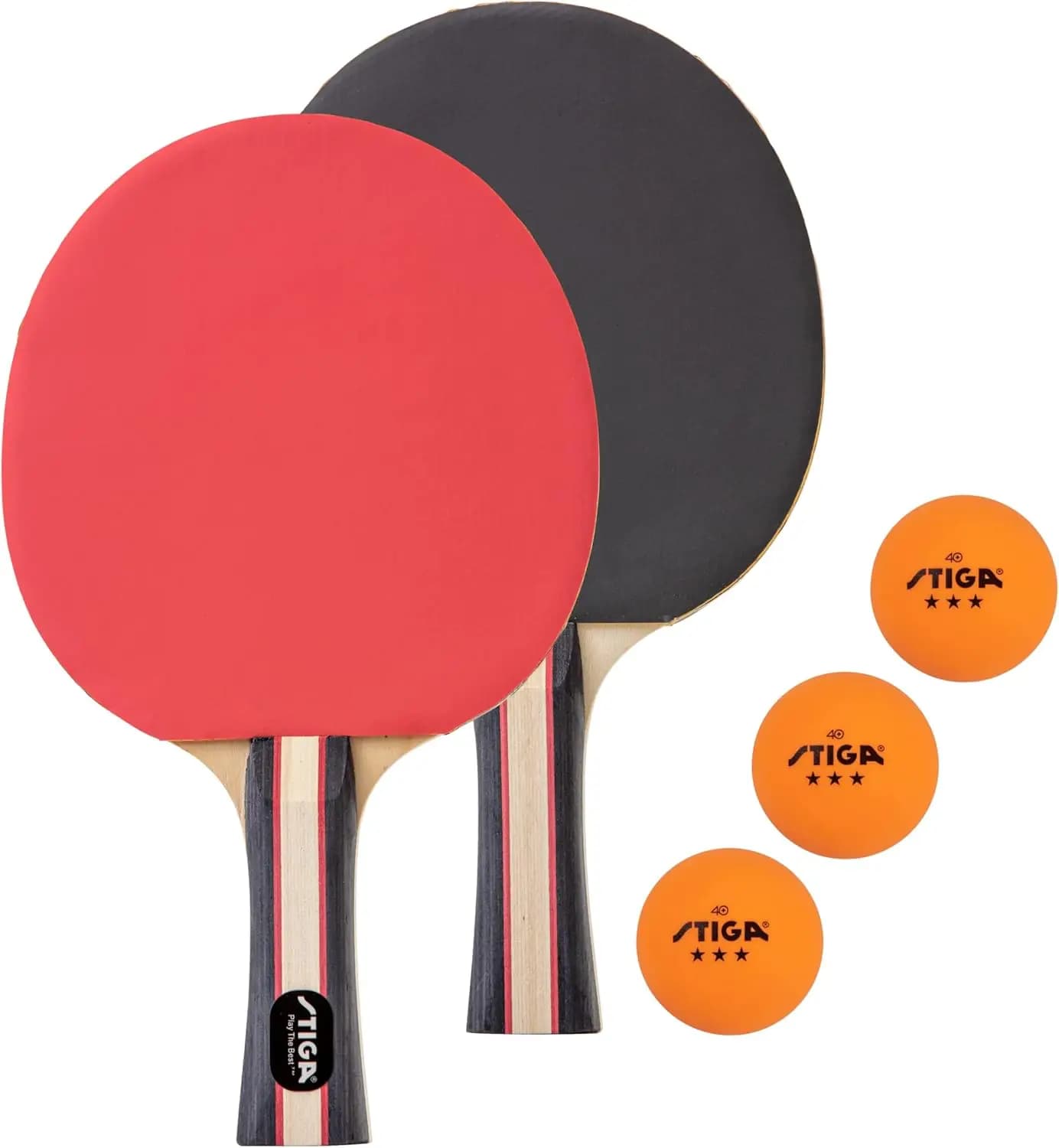 Set Professionale da Ping Pong con Racchette Approvate USATT, Palline a 3 Stelle e Lama a 5 Strati per lo Sviluppo delle Abilità