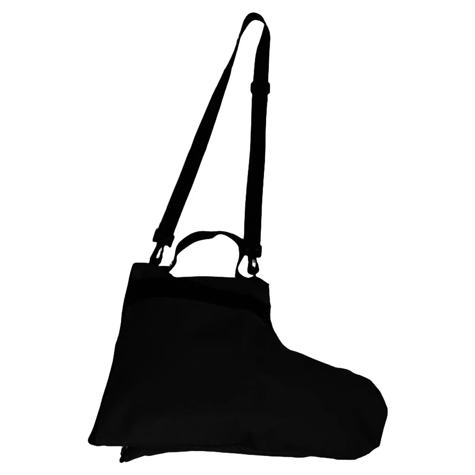 Borsa per Pattini in Linea Nera con Fondo Rinforzato, Tracolla Regolabile, Custodia Portatile per Pattini a Rotelle, Contenitore per Pattini da Ghiaccio, Sport all'Aperto