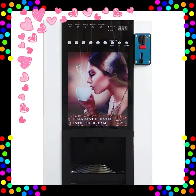 Automatic Milk and Coffee Machine Customised for Office, the Best Choice