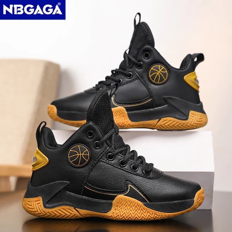 Kids basketball shoes for boys and girls, for outdoor training, anti-slip, for students, casual, racing, size 31-40