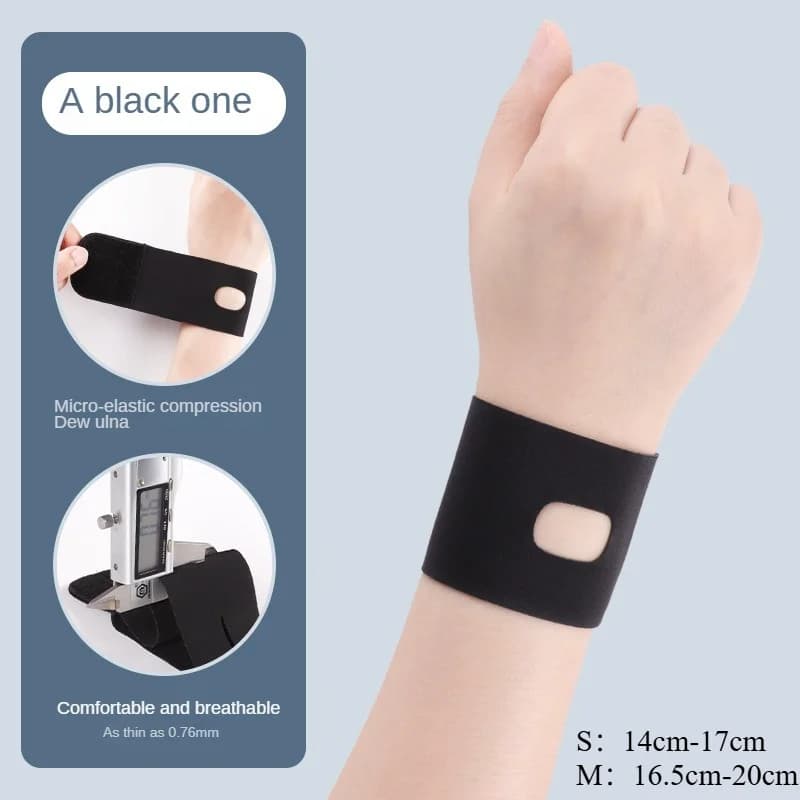 Polsino elastico Supporto per polso di sicurezza Tutore per polso regolabile per articolazione del polso Avvolge Bracciali sportivi sottili Tutore per polso anti-distance per palestra