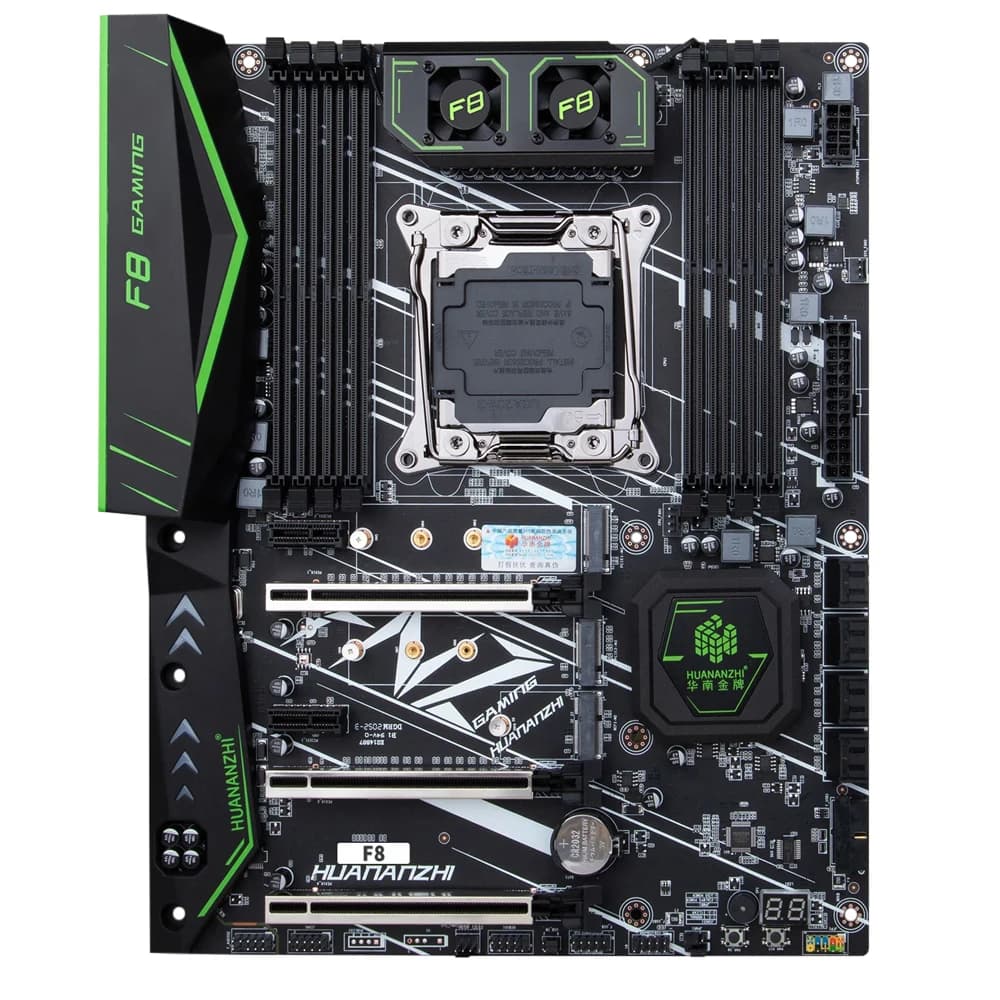 HUANANZHI X99 F8 scheda madre Intel LGA2011-3 8-CH DDR4 SATA3.0 DDR4 2133MHz