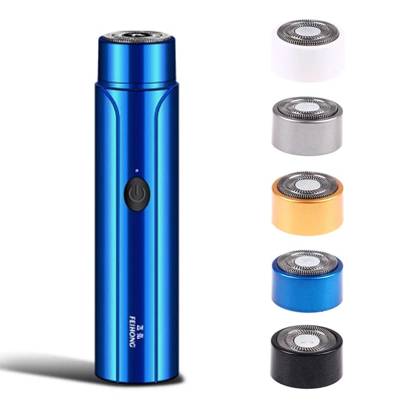 1 pcs portable Mini electric shaver man beard trimmer blade spare head