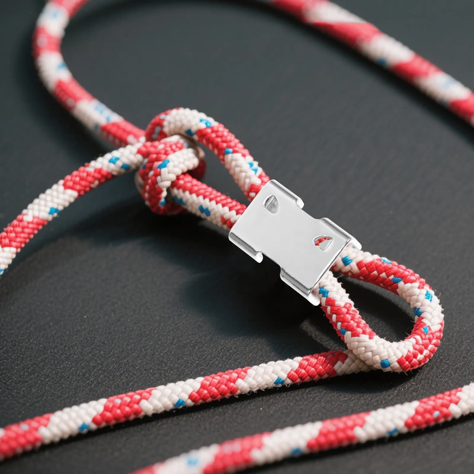 Set di 3 Morsetti per Corde Resistenti, Clip Doppie in Ferro per Corde da 14-16mm, Guinzagli per Cani, Finimenti per Cavalli, Arrampicata e Navigazione