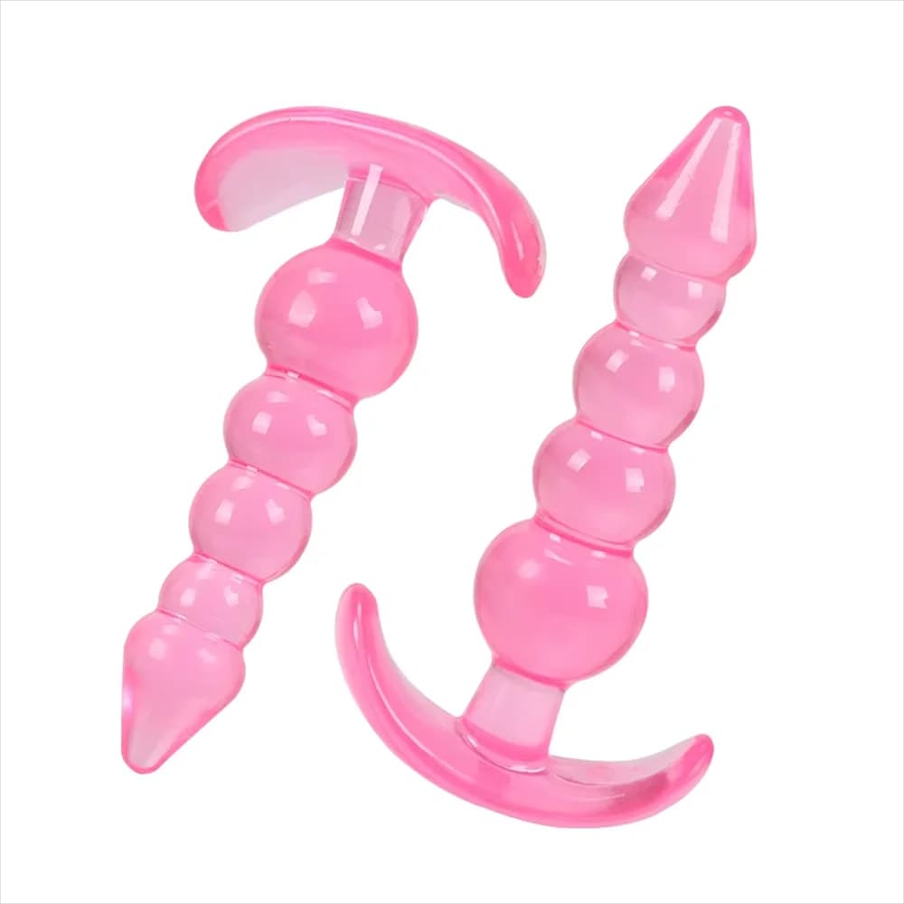 Plug Anale in Silicone Morbido, Palline Anali, Dildo, Massaggiatore Prostatico, Unisex, Giocattolo Sessuale per Uomini e Donne, Giochi per Adulti