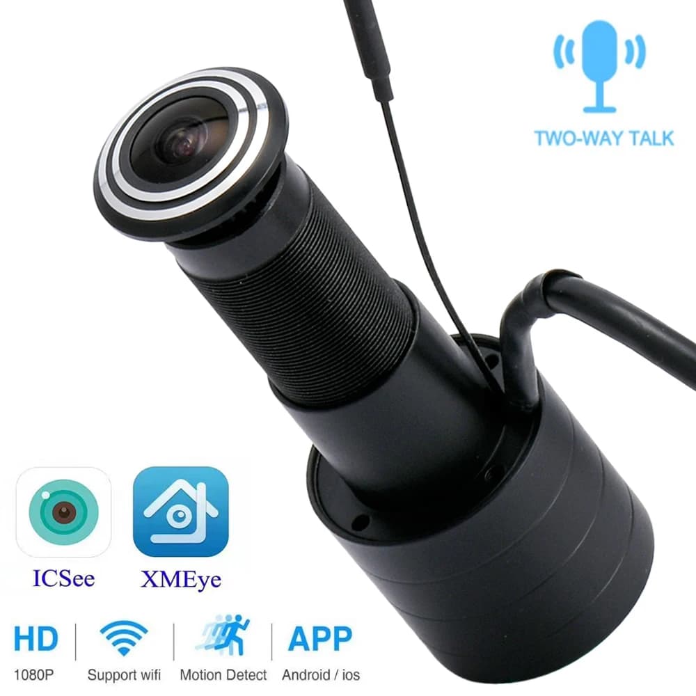 3MP 1080P HD Video Spioncino Wifi Telecamera Rilevazione movimento Visualizzatore porta Video-occhio Citofono wireless Monitor per la sicurezza domestica