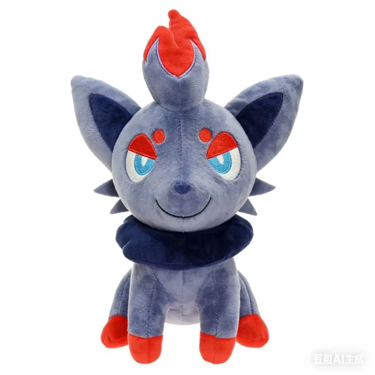 Set di Peluche Pokémon Zoroark Zorua - Animali di Peluche Volpe Viola, Bambole Collezionabili in Forma Pre-Evoluzione