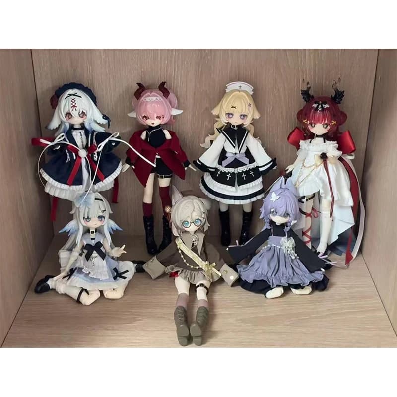 Authentic spot Meki Meki Creation Heart End Blessing Blind Box 8-point BJD movable doll figurine suitable for girl holiday gift