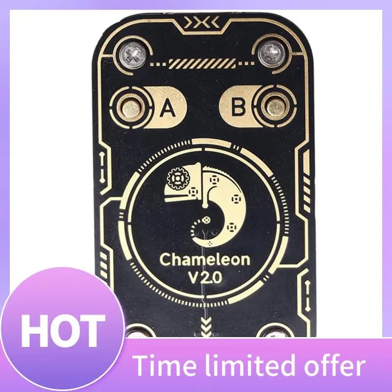ABFN-Chameleon Ultra V2.0 Lettore di chip intelligente RFID Emulatore di smart card + Portachiavi T5577 Decodifica scheda 125K 13,56Mhz Duplicatore NFC