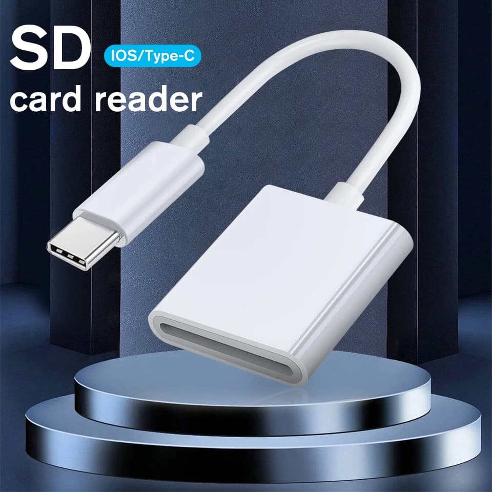 Type C Card Reader SD Memory Converter OTG Writer Adapter For IPhone 16 15 Macbook Huawei for Samsung Xiaomi Laptop