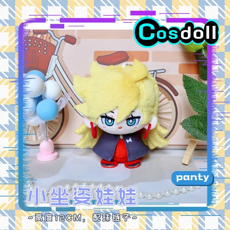12 cm shoe with Garter, Panty Anarchy Stocking·Anarchy, Padded Plush, Clothes for Dolls, Keyring, Bag, Anime G