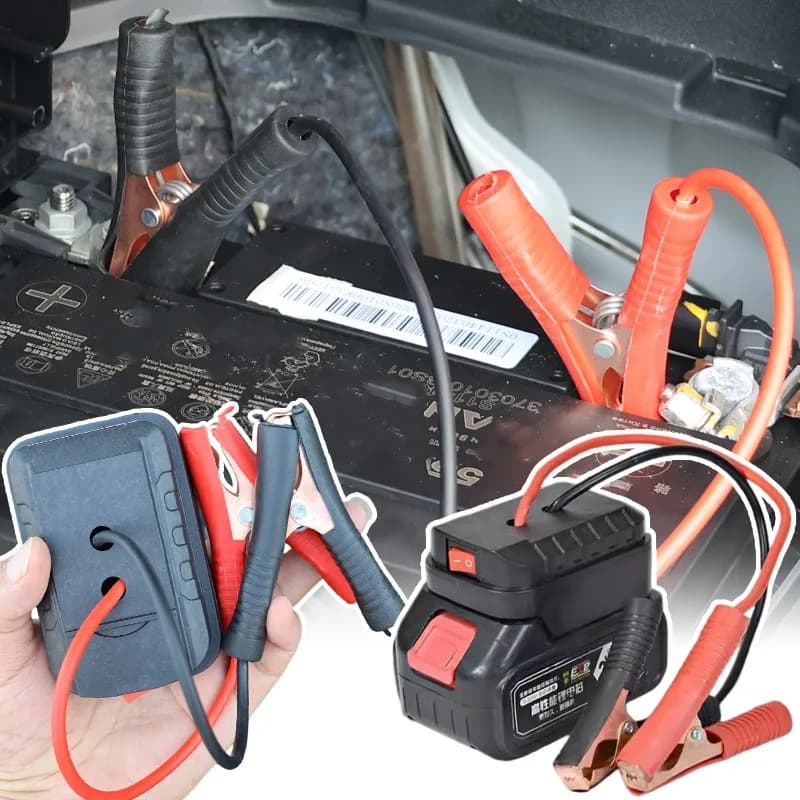 Accenditore 18V Avviatori di emergenza Batteria al litio per auto e moto Alimentatore di emergenza per Makita per DeWalt per Milwaukee