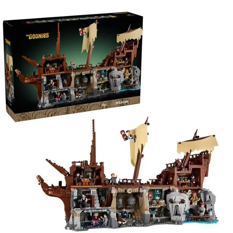 21363 2915 pz. Modellino Casa da Costruire I Goonies, Giocattolo Educativo per Adulti, Blocchi da Costruzione, Regalo per Bambini
