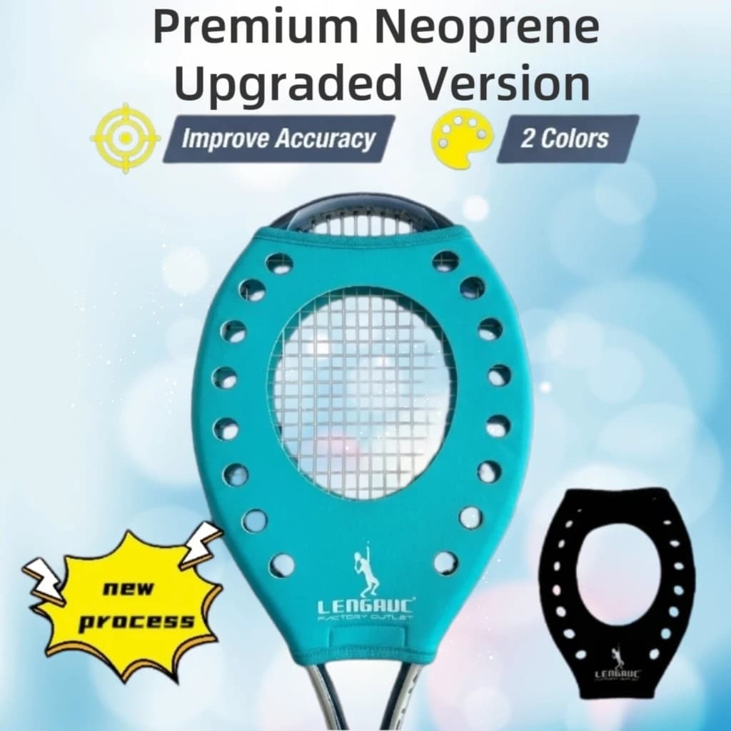 Allenatore di tennis: Racchetta da tennis premium aggiornata per l'allenamento del tennis, con Sweet Spot migliorato. Migliora il tuo allenamento e padroneggia il sweet spot della racchetta.