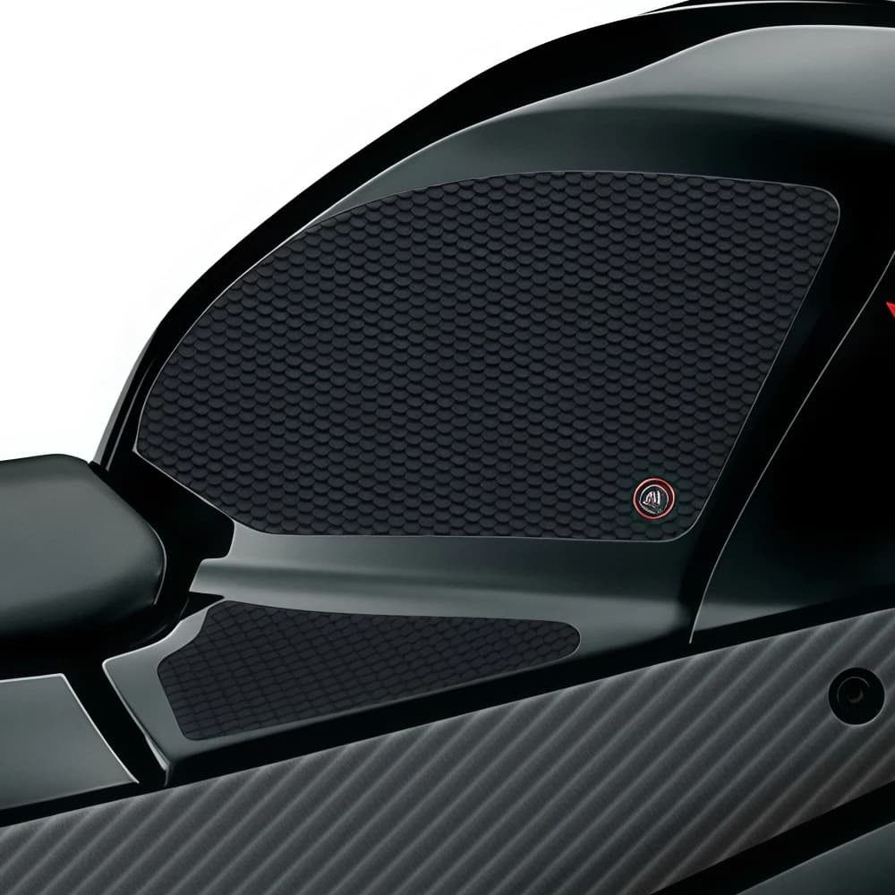 For GSXR1000 GSXR1000R 2018 - 2026 Late Relief of Carburettor Tank Reliefs of Carro Armate Decal Gas Ginocchio Grip Traction Pad Tankpad