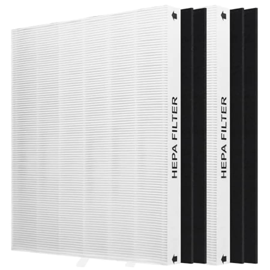 Filtro di Ricambio HEPA Autentico AP-1512HH, Compatibile con Purificatori d'Aria Coway Airmega AP-1512HH e Airmega 200M, Comparabile con AP-15