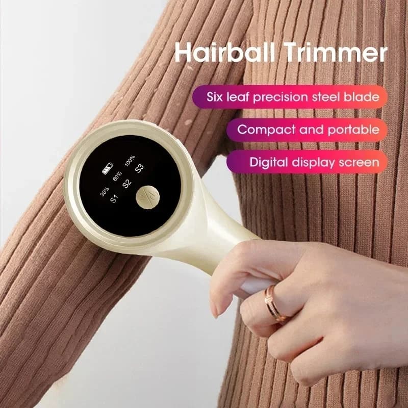 HOMEFISH Lint Remover for Clothing Electric Pellet Fluff Remover Rechargeable Fabric HairBall Shaver Removes Lint from Clothes bud trimmer 샤오미 xiomi