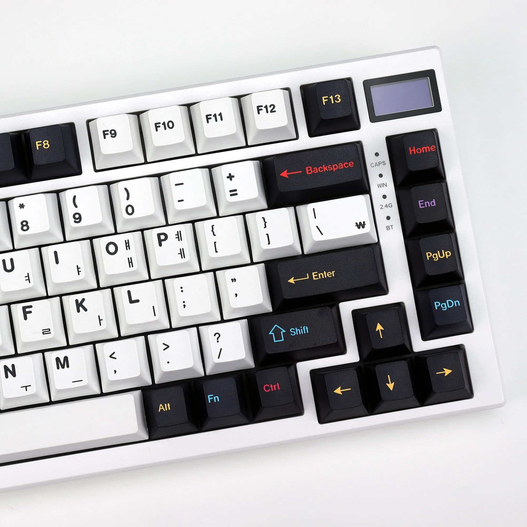 KBDiy PBT Copritasti GMK Colorchrome MX Interruttore Cherry Profilo Alice Coreano Keycap Personalizzato FAI DA TE Per Aula 60 Tastiera Da Gioco Meccanica