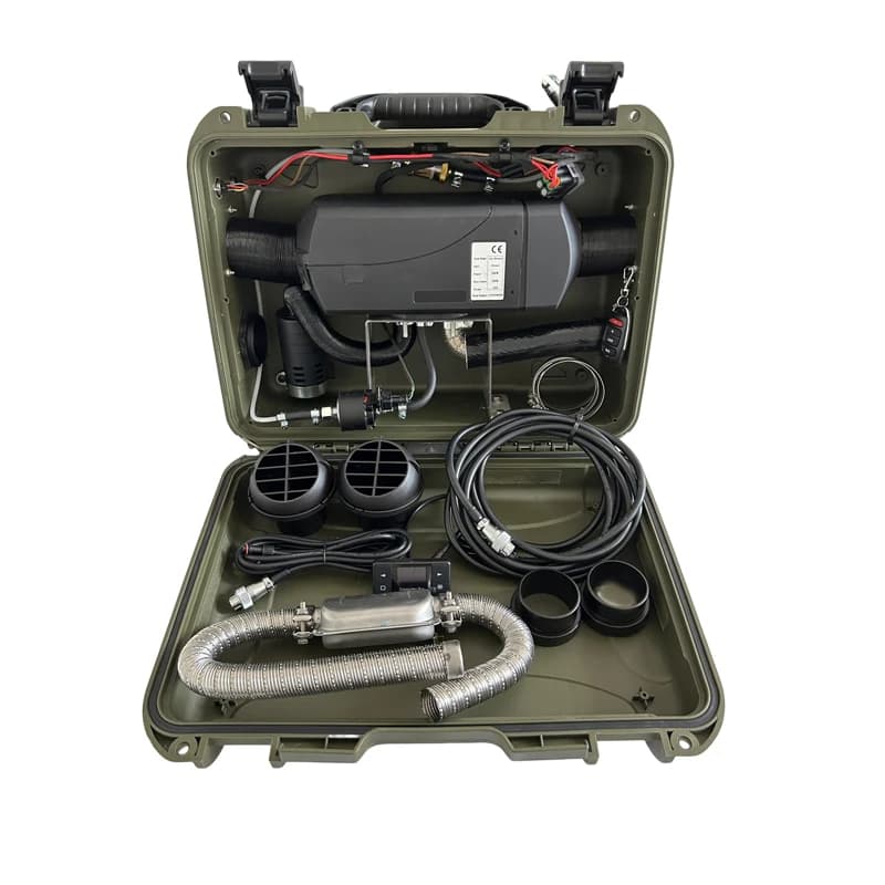 Riscaldatore d'aria diesel 2kw All In One 12V e 24V Riscaldatore da parcheggio Riscaldatore diesel da campeggio per tenda portatile