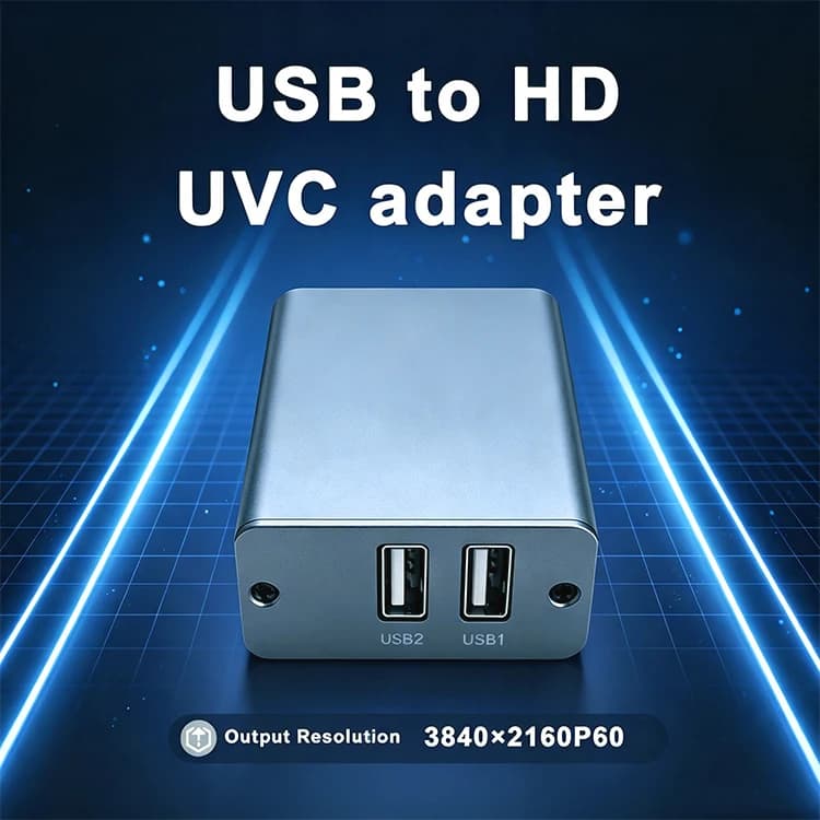 Videocamera da USB a HDMI UVC INSTA360 Action4 Action5 Pocket3 a HDMI Scheda di acquisizione trasmissione immagini Partner sportivo dal vivo