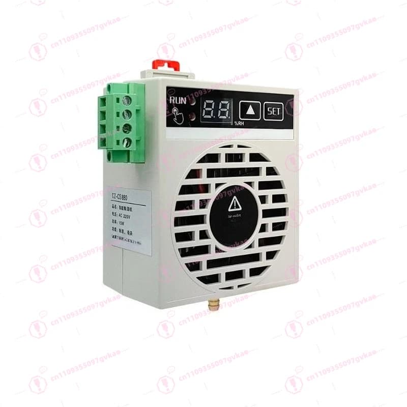 Dispositivo di Deumidificazione Intelligente per Armadio Elettrico 15W Alta e Bassa Tensione Deumidificatore con Display Digitale per Quadro Elettrico