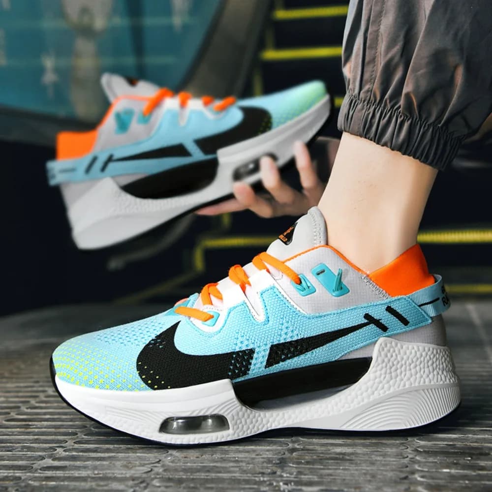 Running shoes with air cushioning 2026, breathable outdoor sneakers, light jogging sports shoes