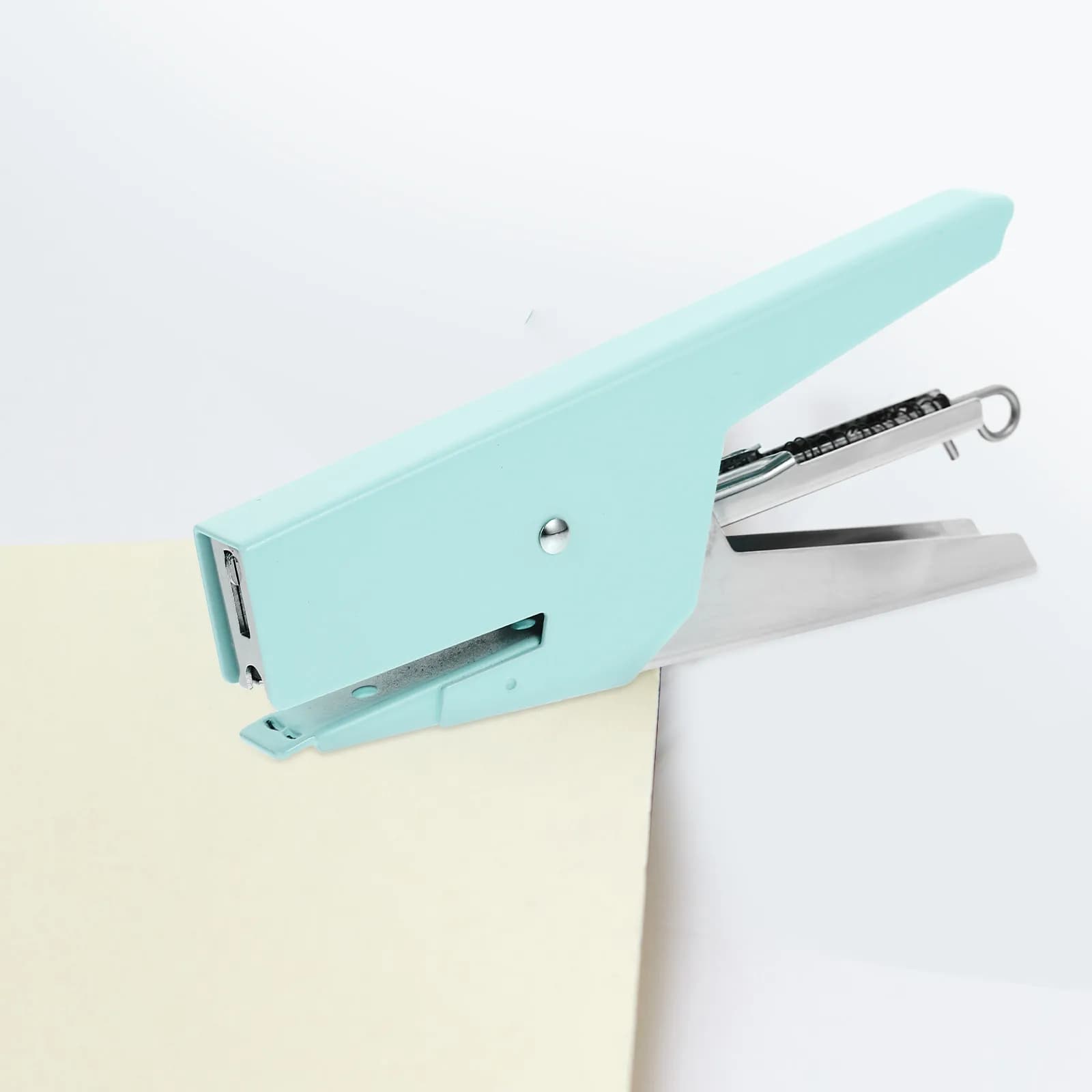 Cucitrice da Scrivania in Metallo per Ufficio e Casa, Meccanismo Robusto, Grande Capacità, Piedini Antiscivolo, Design Moderno ed Elegante