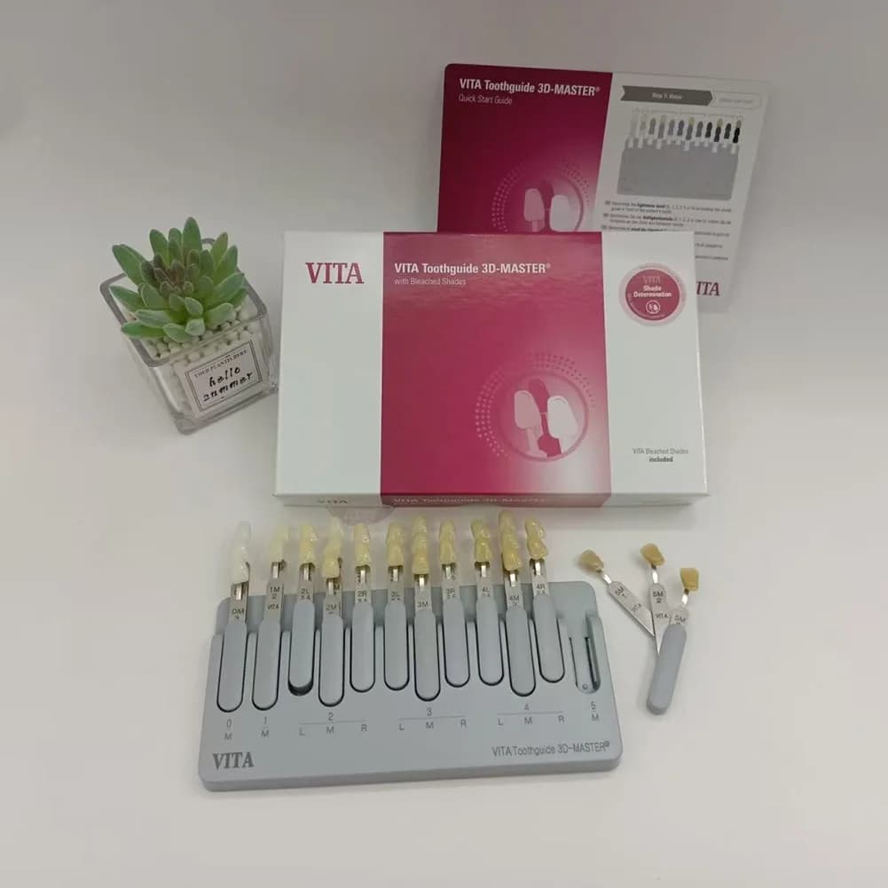 Guide Color Dentali Classical Life 16 Colors 3D Life Master Bleach Toothguide Color plate for Protective Models and Dentale Whitening