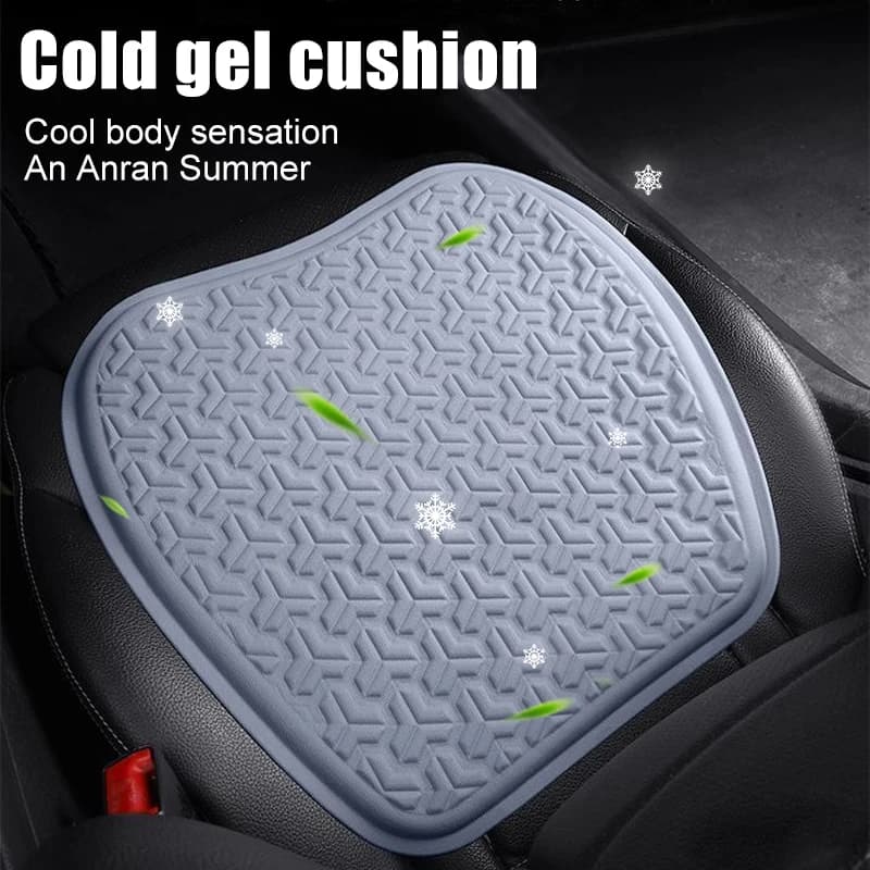 Gel car seat cover, truck seat cover, vehicles, automotive interior supplies, car seat cushion for office chairs