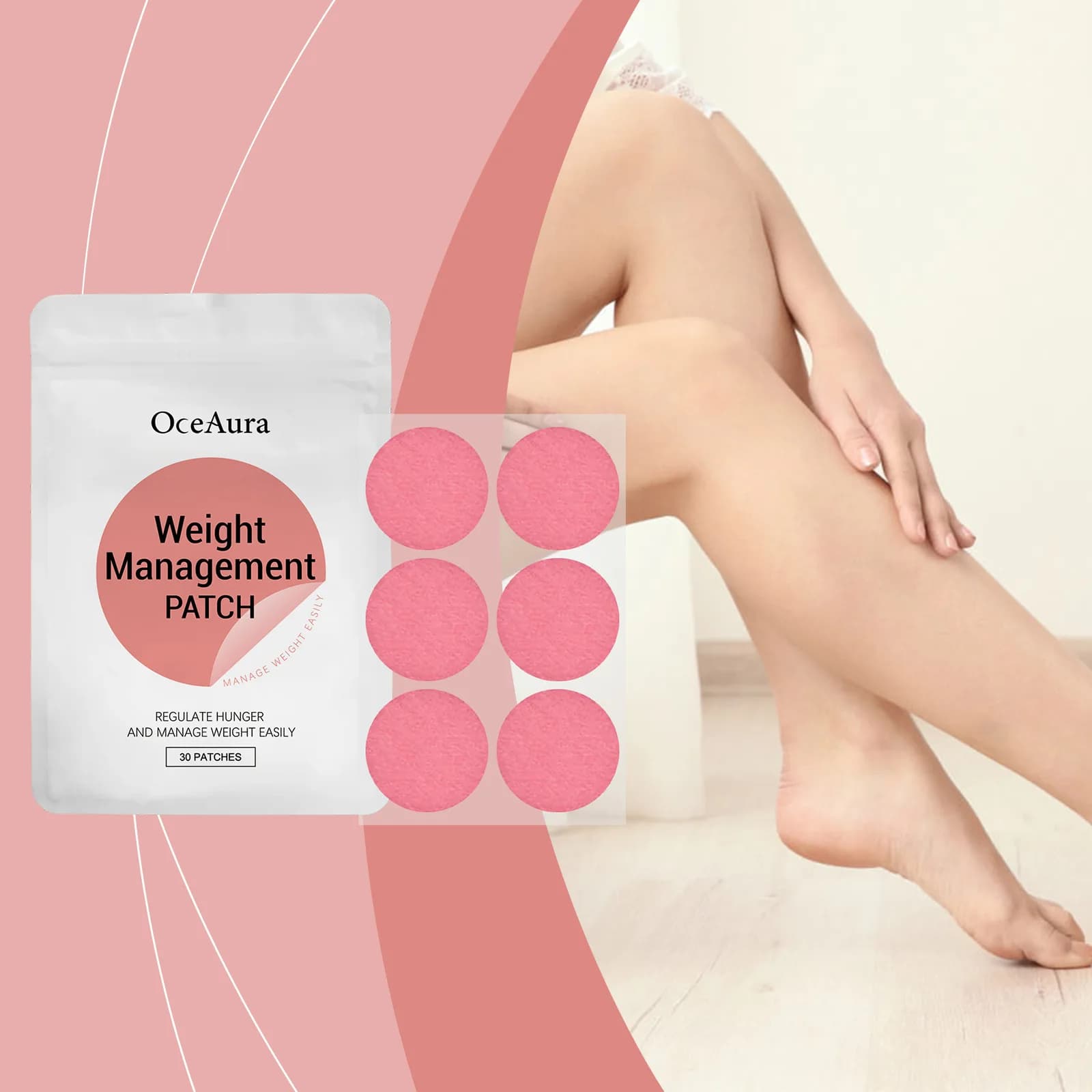 Patch for Weight Loss Body Slimming Modeling Burning Fats hunger suppression Stomaco Detoxification Humidity-Removal of the wicked Thin Stickers