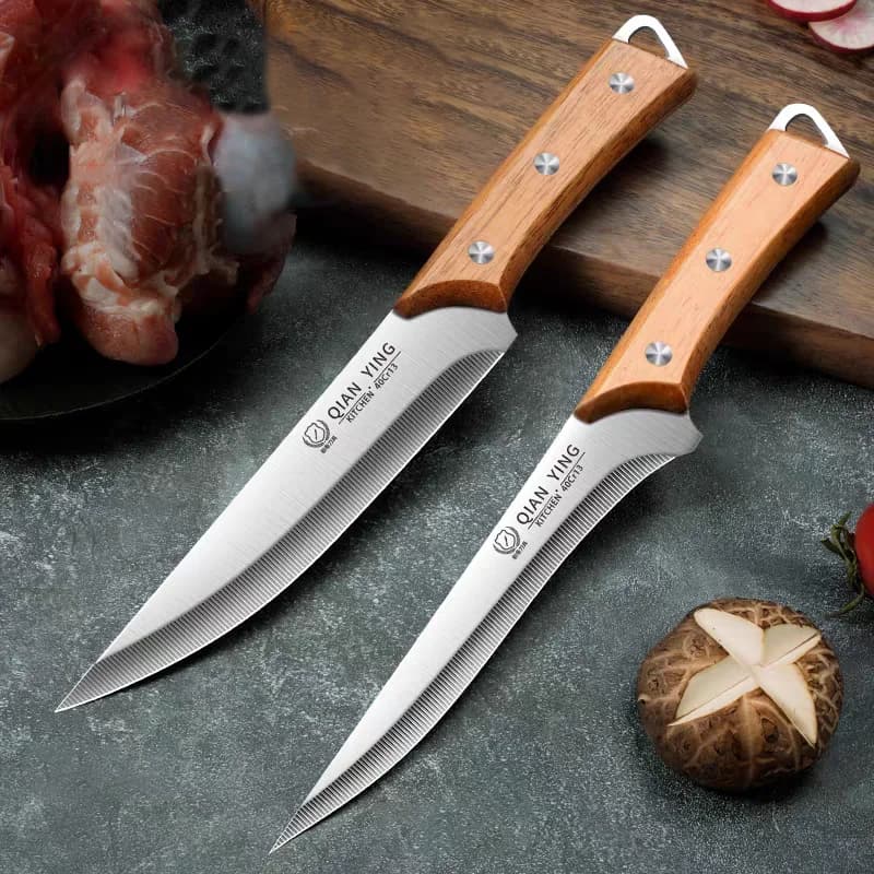 Kitchen accessories with high quality stainless steel bone collection knife, special sharp knife for sheep, pigs and cattle