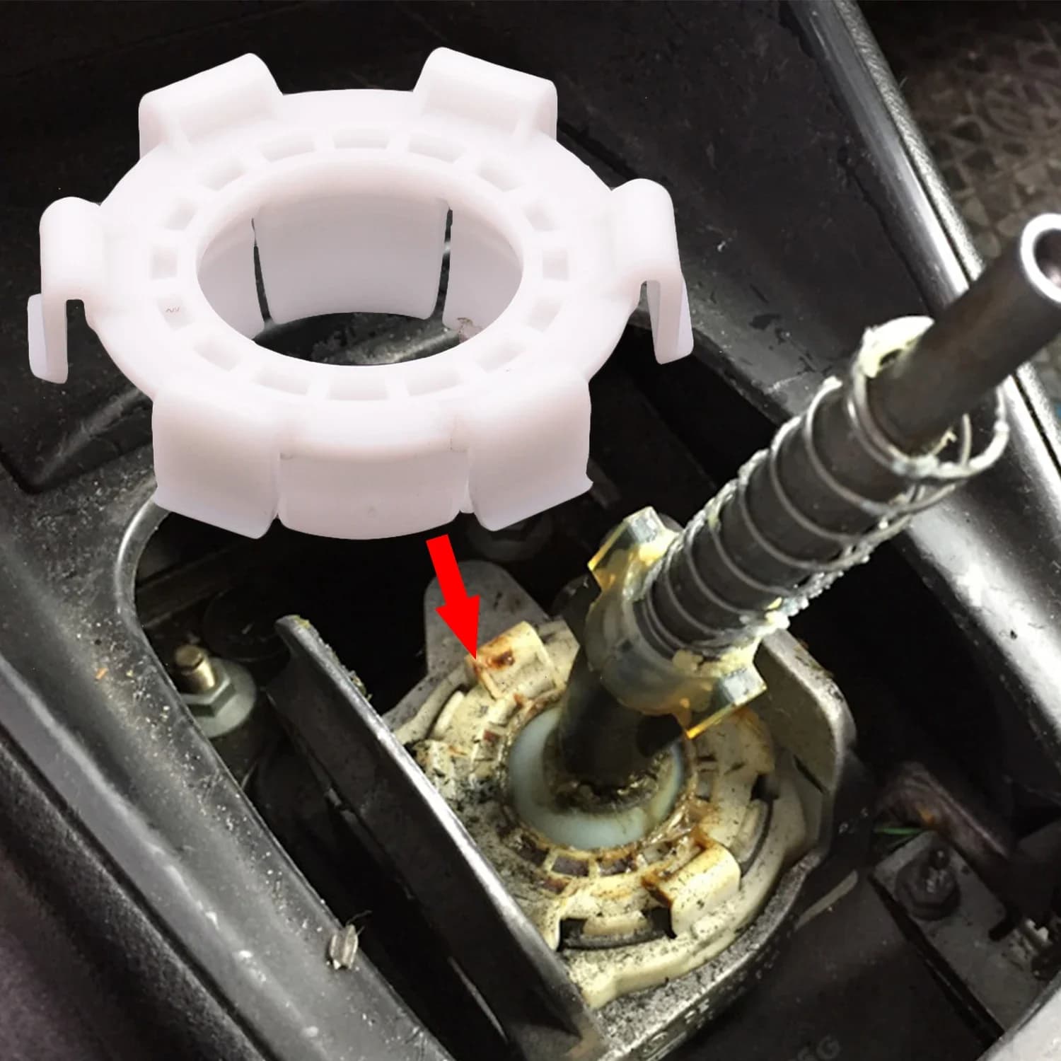 Per VW GOLF MK4 1J1 Leva Del Cambio Sfera Presa Ciotola Cuscinetto Inferiore Meccanismo Selettore Asta Borsette Riparazione Boccola Variante 1J5