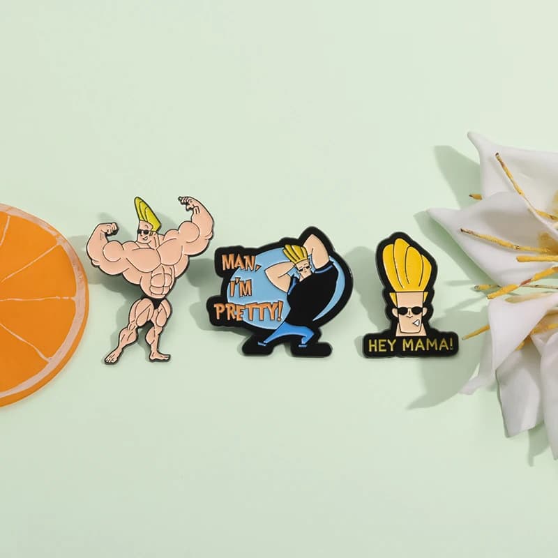 Cartoon Anime Character Glazed Spilles Funny Fresh Role Metal Pins Accessories Backpack Catch Distinctive Lapel Gift for Kids Friends