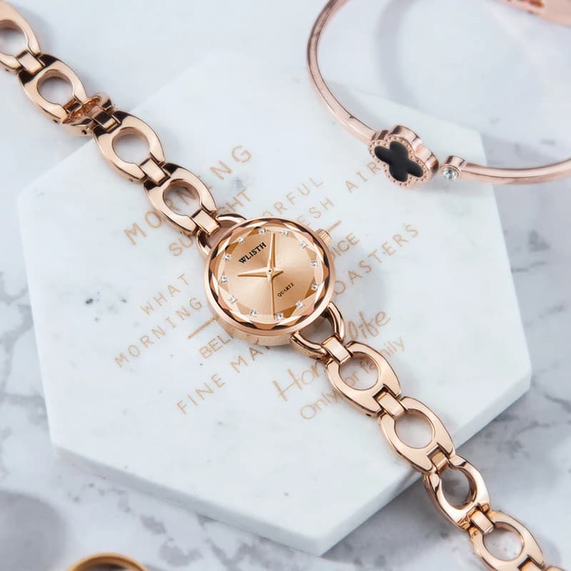 Women's Watch Quartz, Women's Watch With Small And Round Dial, Women's Waterproof Watch, Luxury Women's Watch, Reloj de Mujer