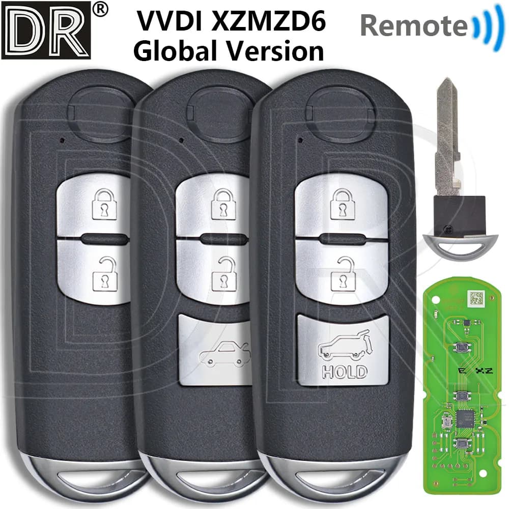 Grande XZMZD6EN VVDI Xhorse Versione Globale Speciale Scheda PCB Universale Auto Chiave A Distanza Supporto MINI Chiave Strumento/Plus/Pad Per Mazda