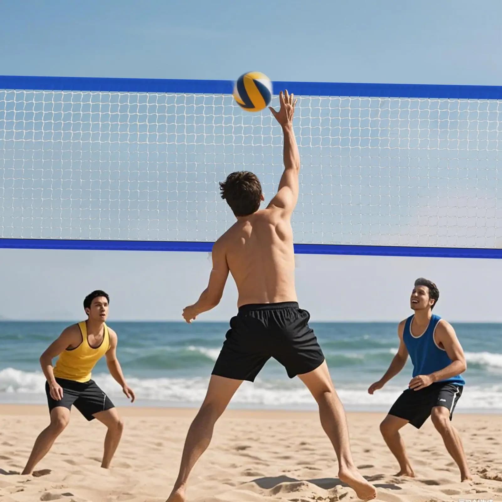 Swimming Pool Volleyball Net 450x90cm Nylon Portable Volleyball Net Replacement Accessories Professional Swimming Pool Supplies