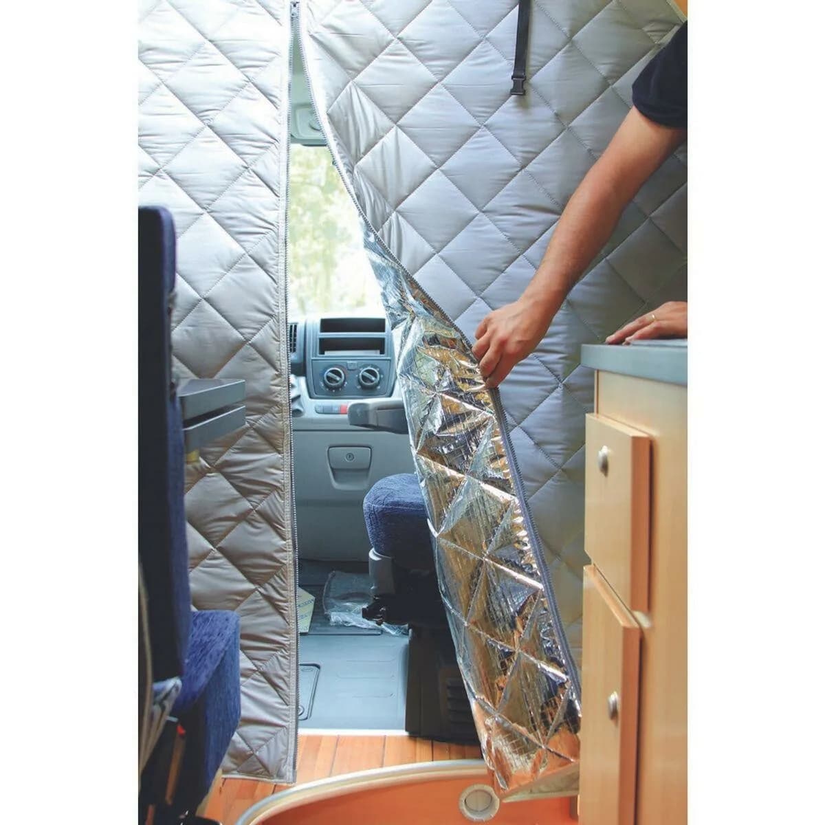For Fiat Ducato Auto Divider Insulation Tent With Hinge Auto Divider Thermal Insulation Tent Caravan Winter Frangivento Tent