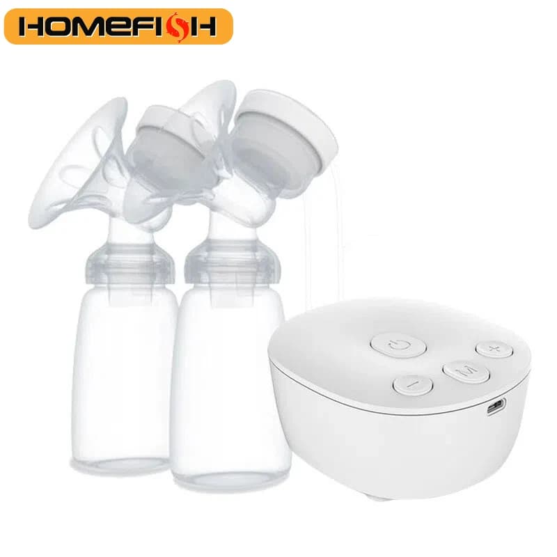Double electric tiralatte USB electric cord with cold hot milk bottle Powerful tiralattes without BPA
