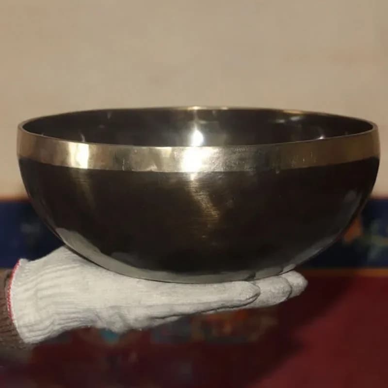 Nepal Singing Bowl grandi ciotole tibetane in ottone strumento di guarigione del suono meditazione fatta a mano suoni spirituali massaggio Yoga Chakra
