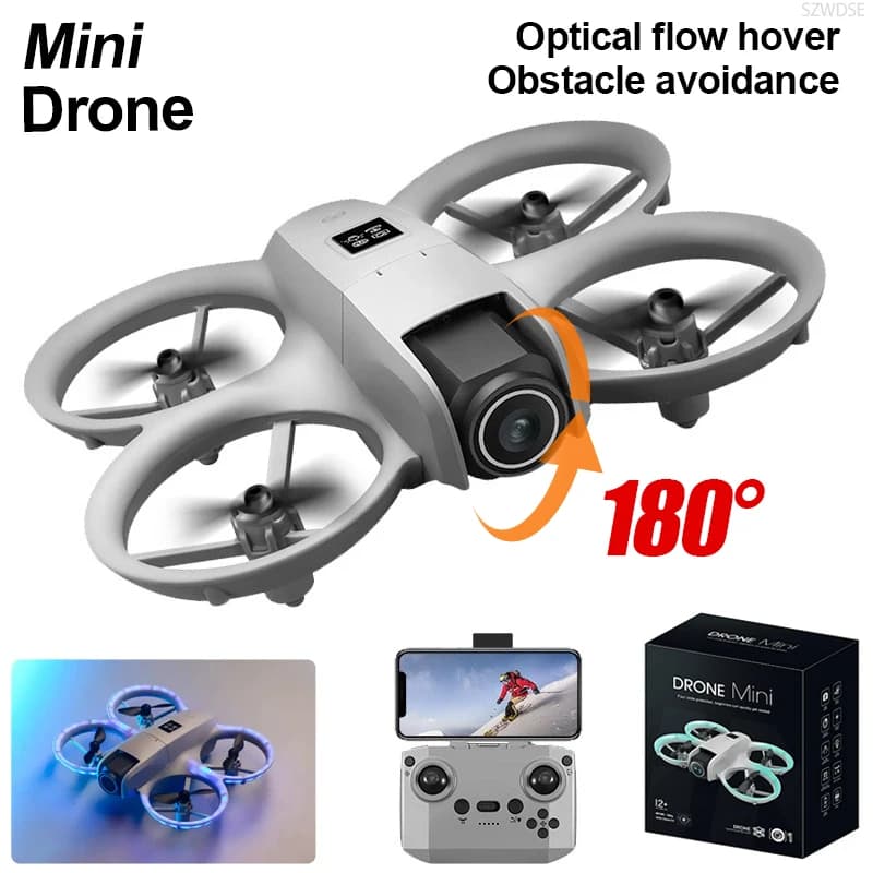 Drone 2026 New: 8K HD drone with Screen control, Quadricottero Professional Remote Control Brushless, Mini UAV