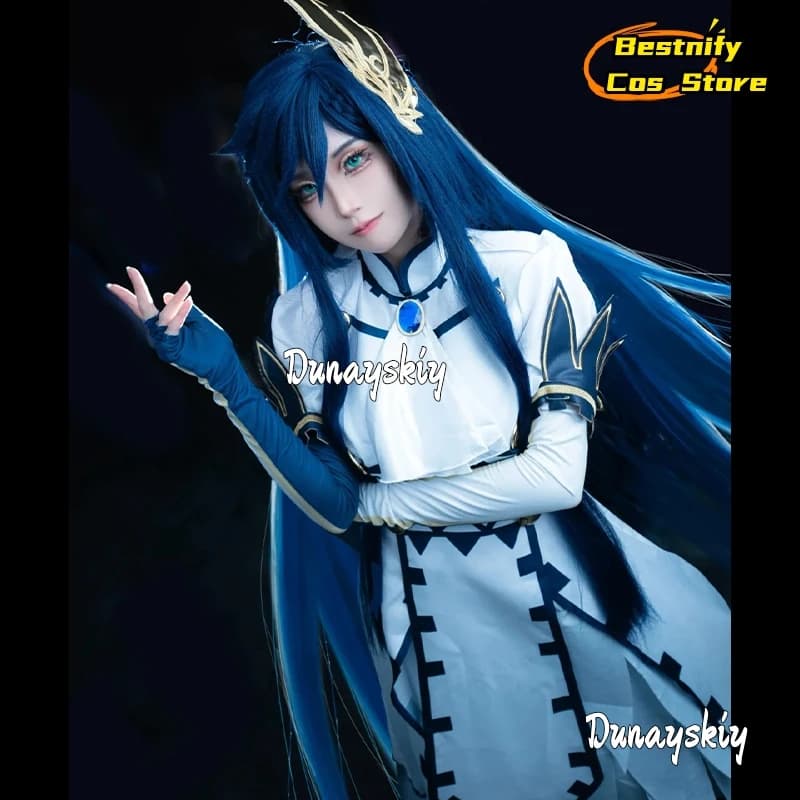 Bestnify Cos*Brunhild Cosplay Costume with Shoes, Complete Set for Halloween, Carnival, Events, Souls, Adults, COS, Christmas